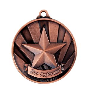 1076-37BR: Sunrise Medal-Star Performer