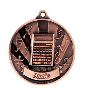 1076-40BR: Sunrise Medal-Maths