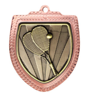 1067BVP-MS60G: Shield Medal - Squash