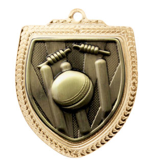 1067GVP-MS1G: Shield Medal - Cricket