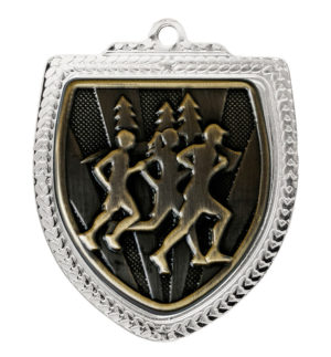 1067SVP-MS18G: Shield Medal - Cross Country