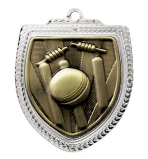 1067SVP-MS1G: Shield Medal - Cricket
