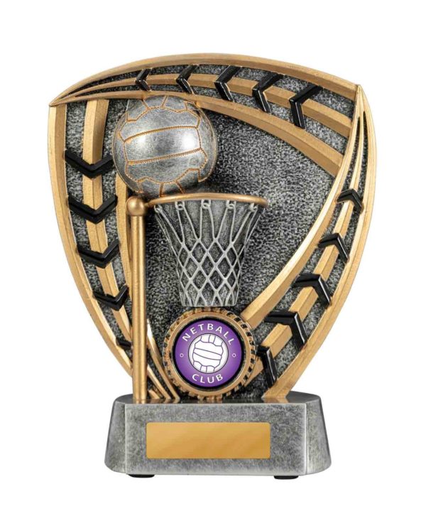 1132-8A: Shield Series-Netball - Image 3