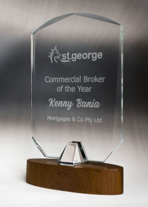 1278-4A: Glass/Timber Base