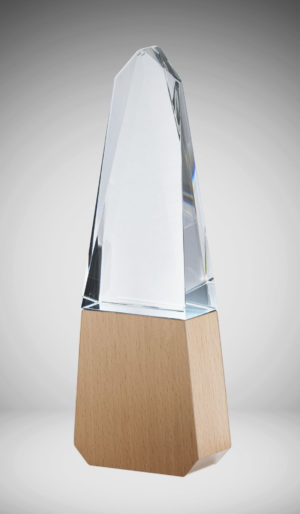 1290C: Crystal/Timber Pyramid-Light Timber