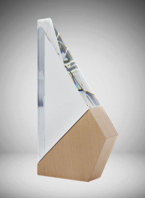 1290E: Crystal/Timber Triangle-Light Timber