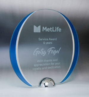 1291ABU: Millenium Glass-Round