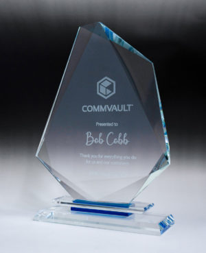 1340-1: Aquamarine Glass-Sail