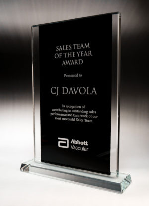 1382-3BK: Celestial Glass- Rectangle