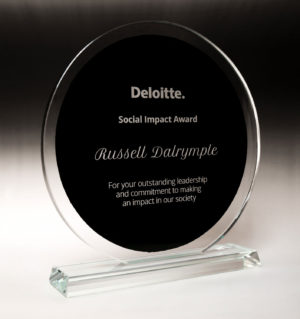 1384-3BK: Celestial Glass- Circle