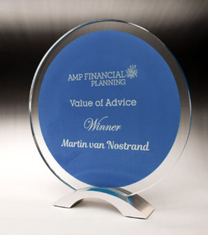 1387-3BU: Ignite Glass-Round