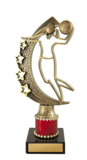 B24-2009: F.Basketball Fig. on Column