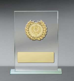 BG01A-3781GVP: Metal Trim on Glass