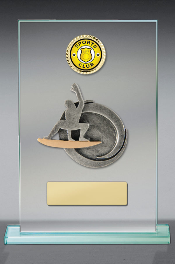 BG01A-CF70G: Surfing Theme on Glass - Image 3