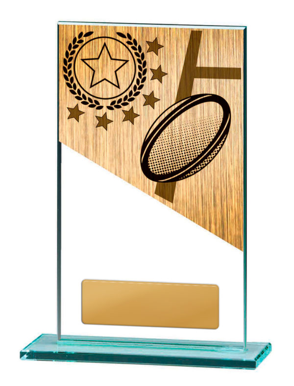 BG01A-PS6A: Rugby Theme on Glass - Image 3