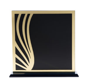 GABG02B: Black Laser Glass with Acrylic