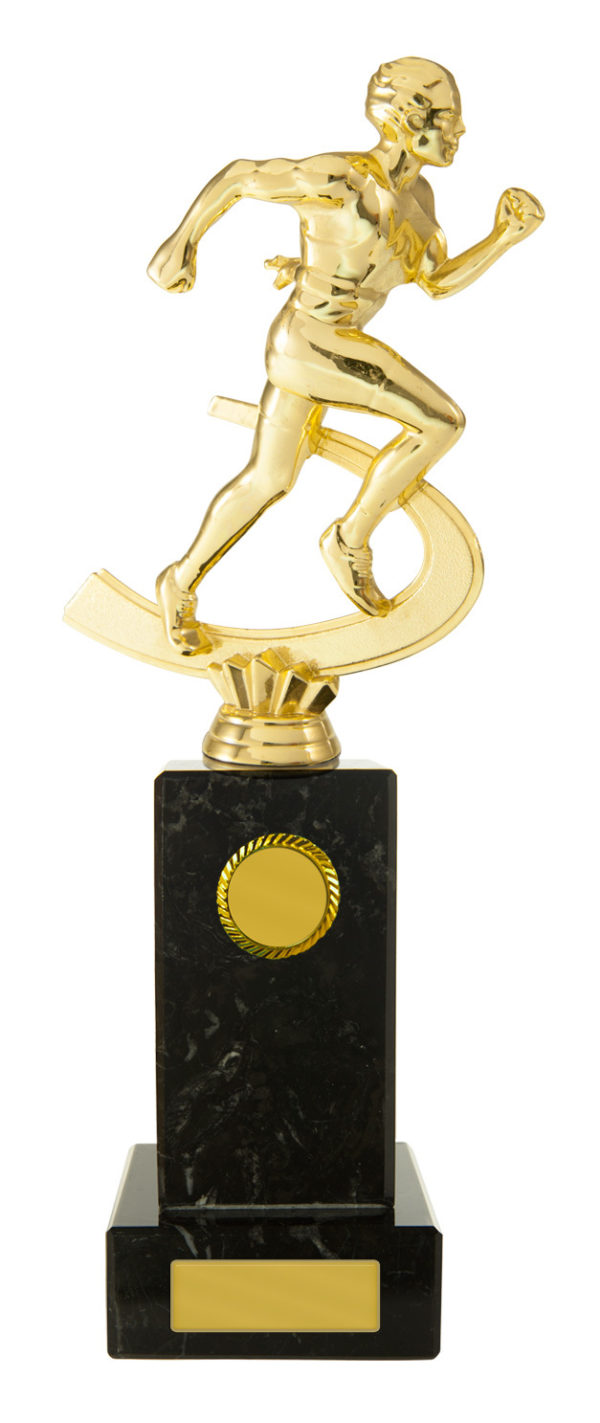 S24-10807 : Athletics Male Figure on Column - Image 3