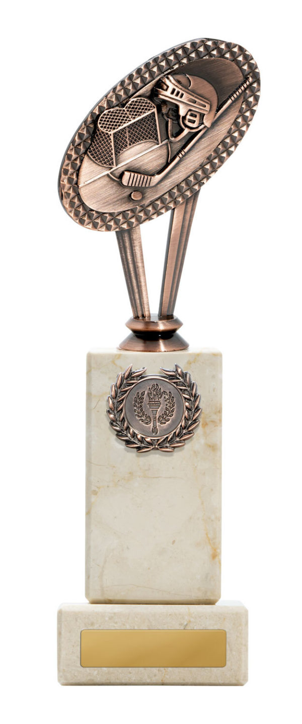 S24-14013 : Metal Ice Hockey Theme on Base - Image 4