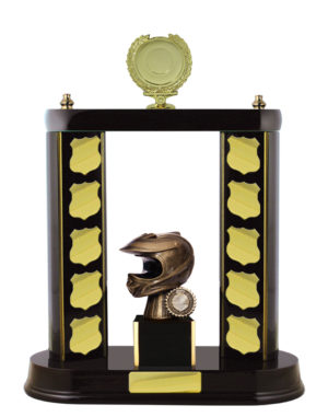 S24-16204DK: Timber Buildup Moto-X Helmet