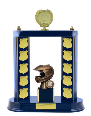 S24-16204RB: Timber Buildup Moto-X Helmet