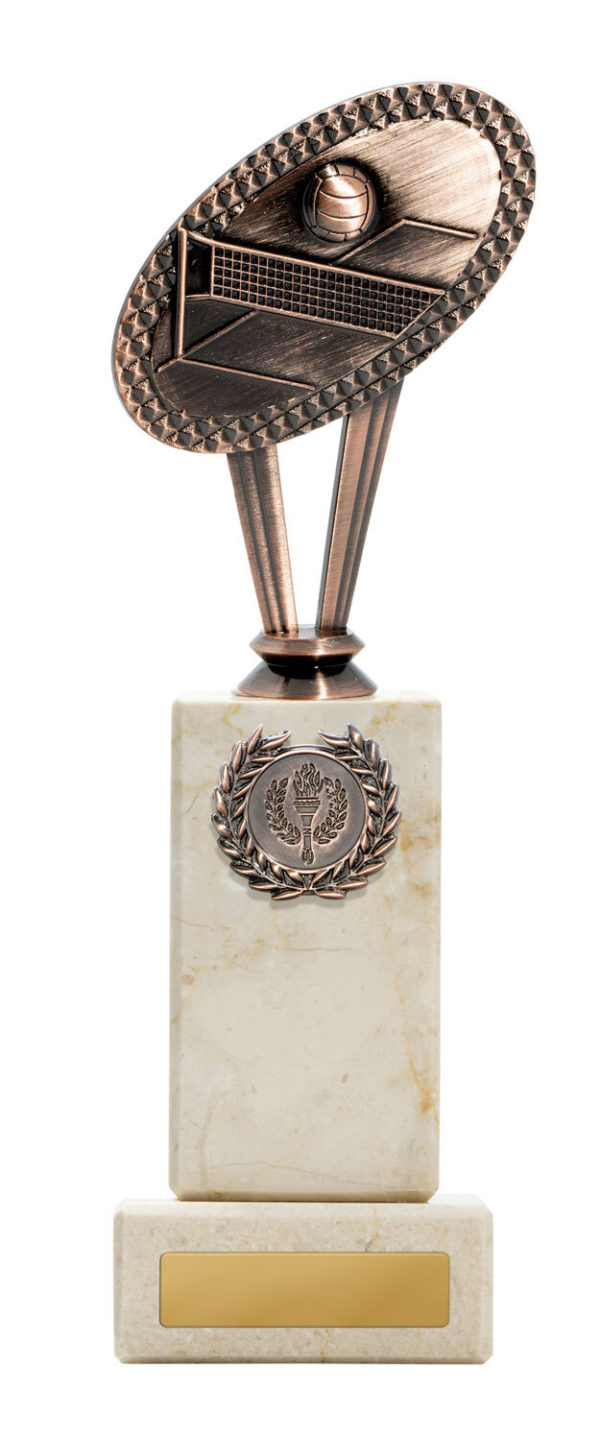 S24-20305 : Metal Volleyball Theme on Base - Image 4