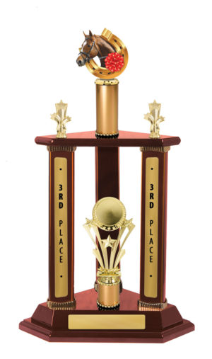 S24-7707WG: Timber Buildup Horses