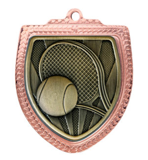 1067BVP-MS12G : Shield Medal - Tennis