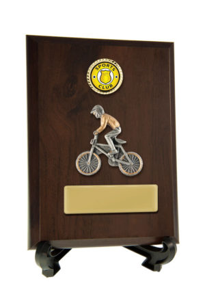 8231CH-CF14B : Plaque with BMX Trim