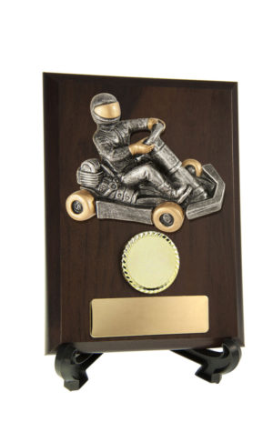 8231CH-CF23B : Plaque with Go-Kart Trim