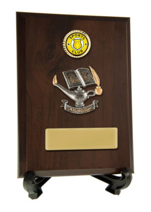 8231CH-CF39G : Plaque with Knowledge Trim