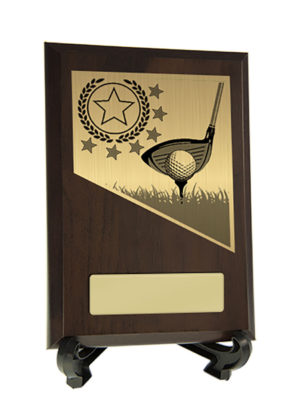 8231CH-PS10A : Plaque with Golf Trim