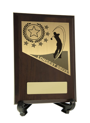 8231CH-PS10LD : Plaque with Golf Longest Drive Trim