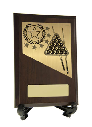 8231CH-PS34A : Billiards Theme on Plaque