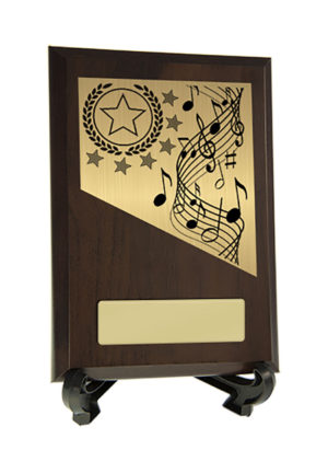 8231CH-PS44A : Plaque with Music Trim