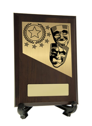 8231CH-PS47A : Plaque with Drama Trim