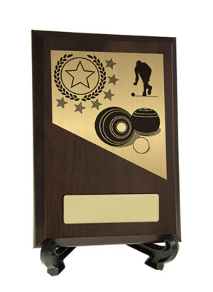 8231CH-PS58A : Plaque with Lawn Bowls Trim