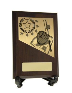 8231CH-PS5A : Baseball Theme on Plaque