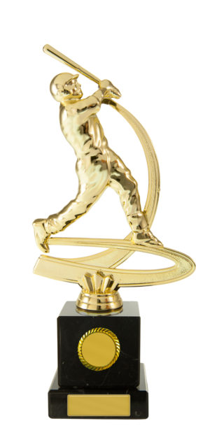 S24-11607 : Baseball Figure Male on Column