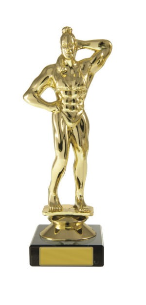 S24-11805 : Bodybuilder Fem.Figure on Base