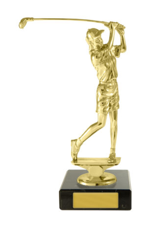 S24-13921 : Golf Figure on Base