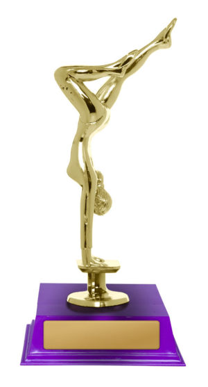 S24-14304 : Gymnastics Figure on Base