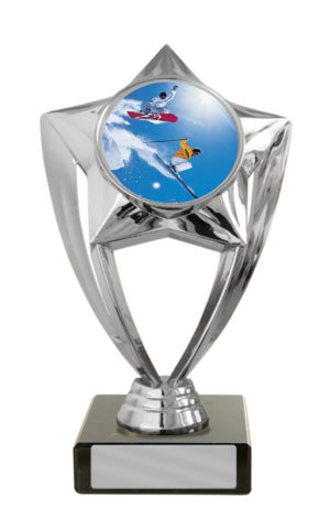 S24-17517 : Plastic Ski/Snowboard Theme on Base